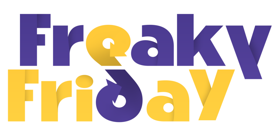 2022-2023 Spring Musicals Freaky Friday logo made by Emily Fitzgerald.
