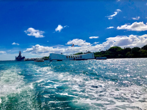 USS Arizona memorial in Pearl Harbor, Hawaii