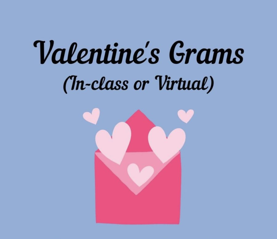 Valentine gram promo from Los Al show choirs instagram