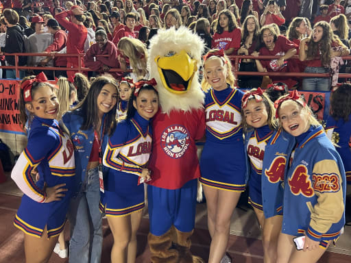 Los Alamitos Griffins celebrating the annual homecoming football game in 2022