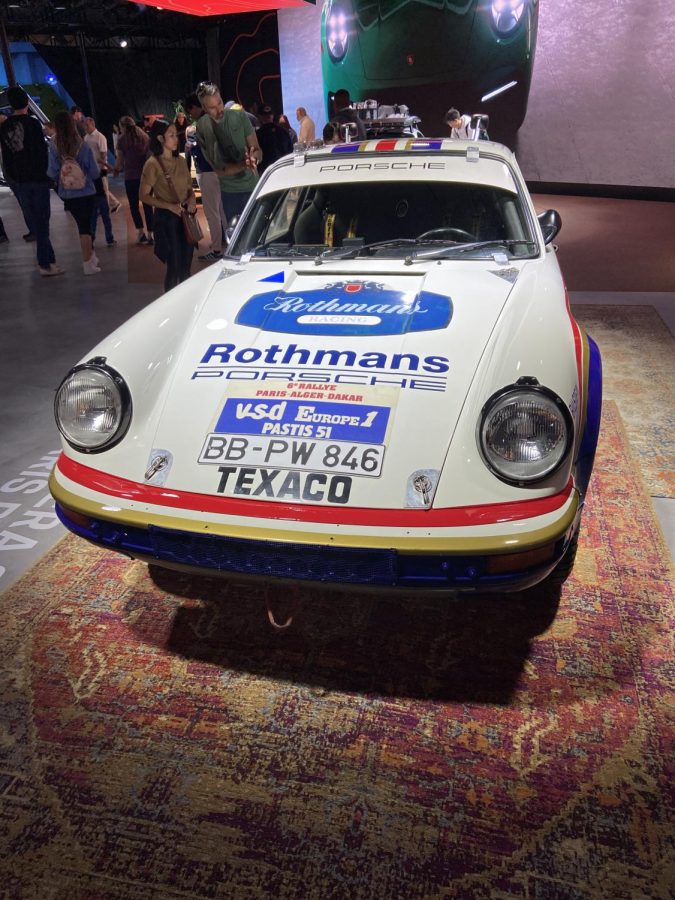 The history-making Porsche 953 that won the 1984 Dakar Rally.