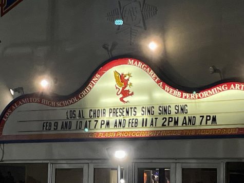 The marquee from the Thursday night showing of the Spotlight 2023 show.