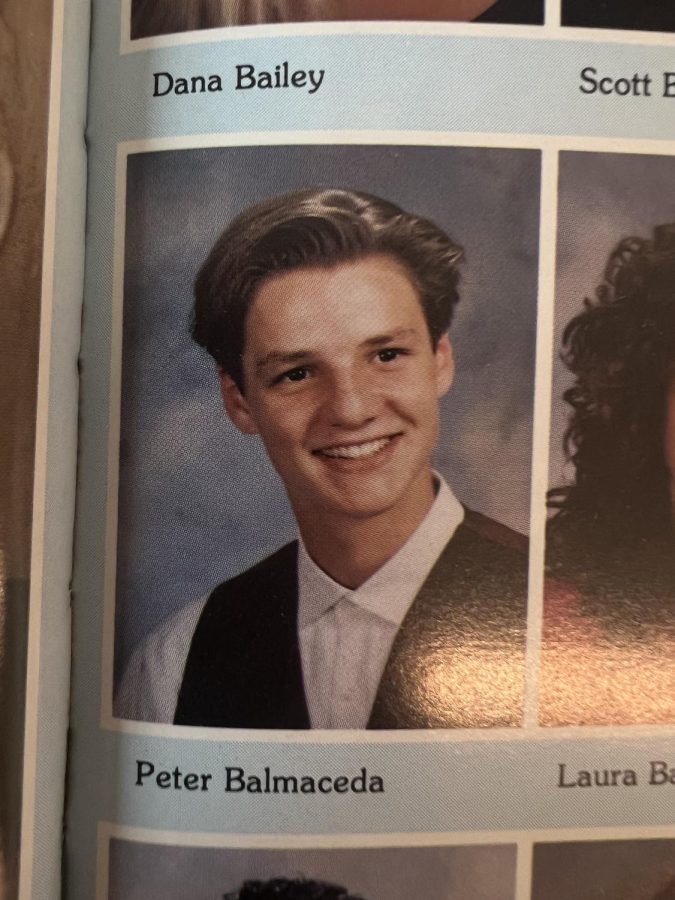 Pedro Pascal in Los Alamitos Highs 1993 yearbook as a senior 