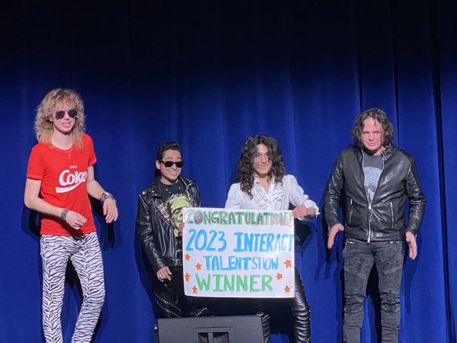 The winner of the 2023 Interact Talent Show at Los Alamitos High School. 