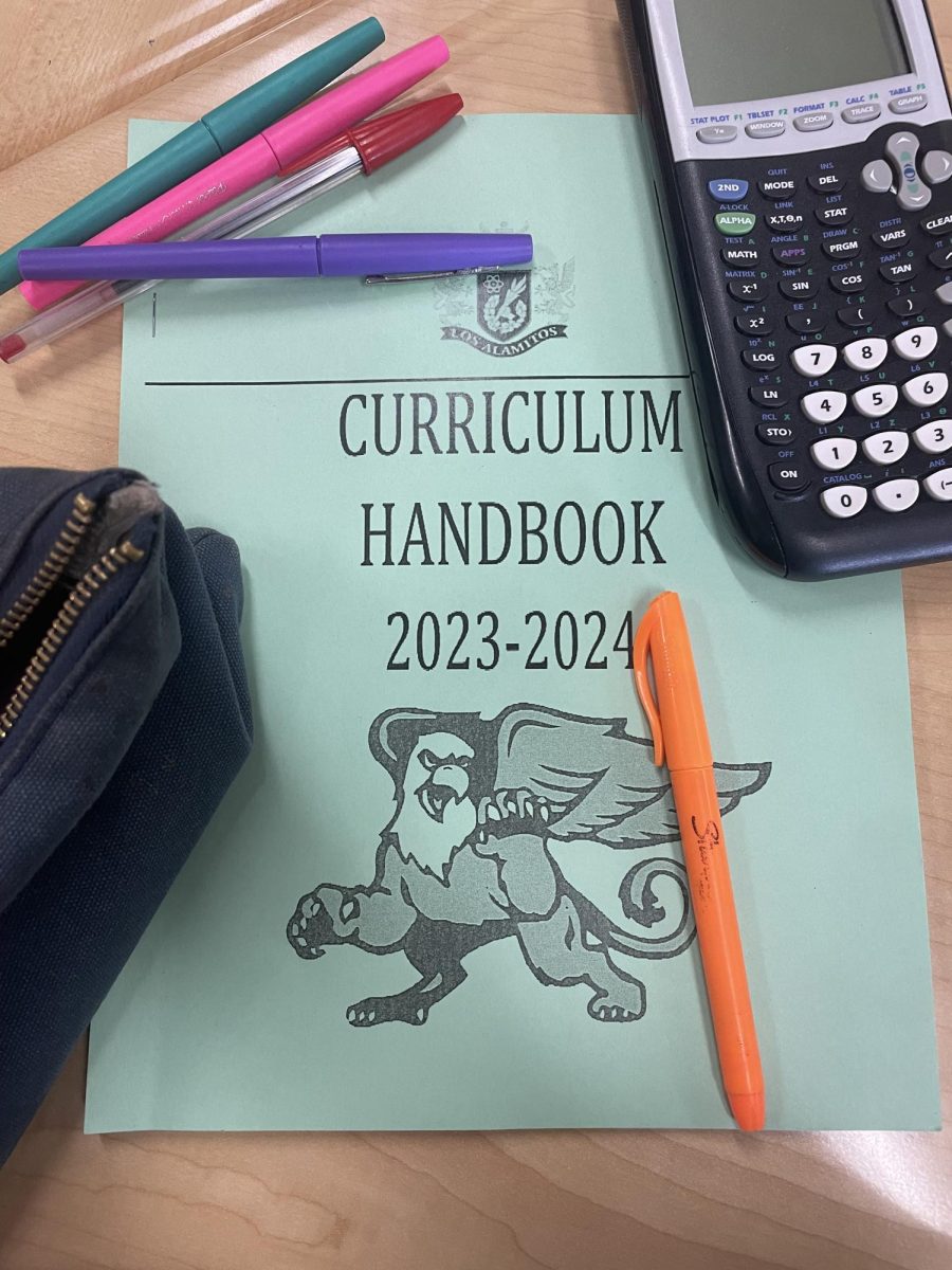 Students can use the Curriculum Handbook to check course offerings and prerequisites. I always describe schedules like a game of chess. We are just trying to place things strategically for four years so that youre in the best case scenario to learn, Mrs. Davenport said. 