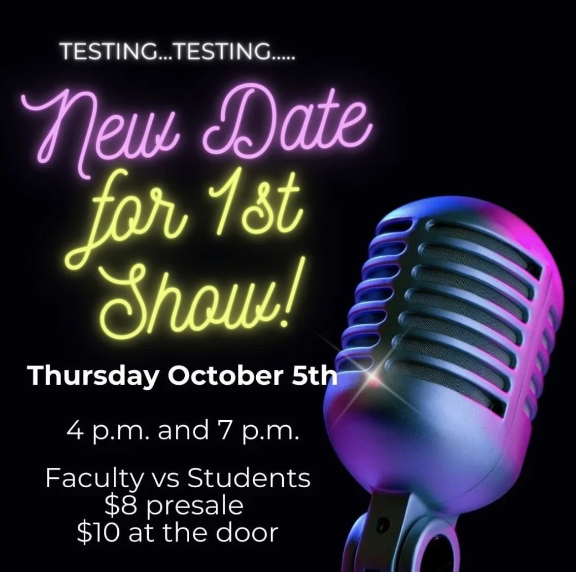 Be sure to check out the improv show this Thursday!