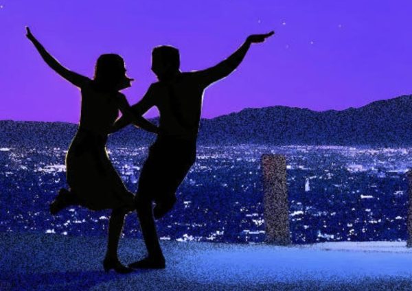 La La Land, released in 2016, is set in L.A. in the 40s and 50s and stars Emma Stone and Ryan Gosling. 