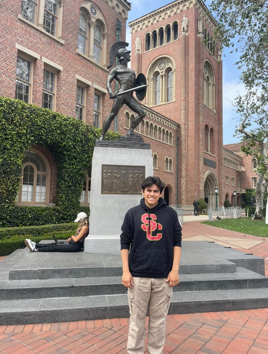 By remaining both consistent and creative within his role in Los Al's ASB and MUN, Ramirez hopes to encounter challenges that can lead to success and growth within the next four years at USC.