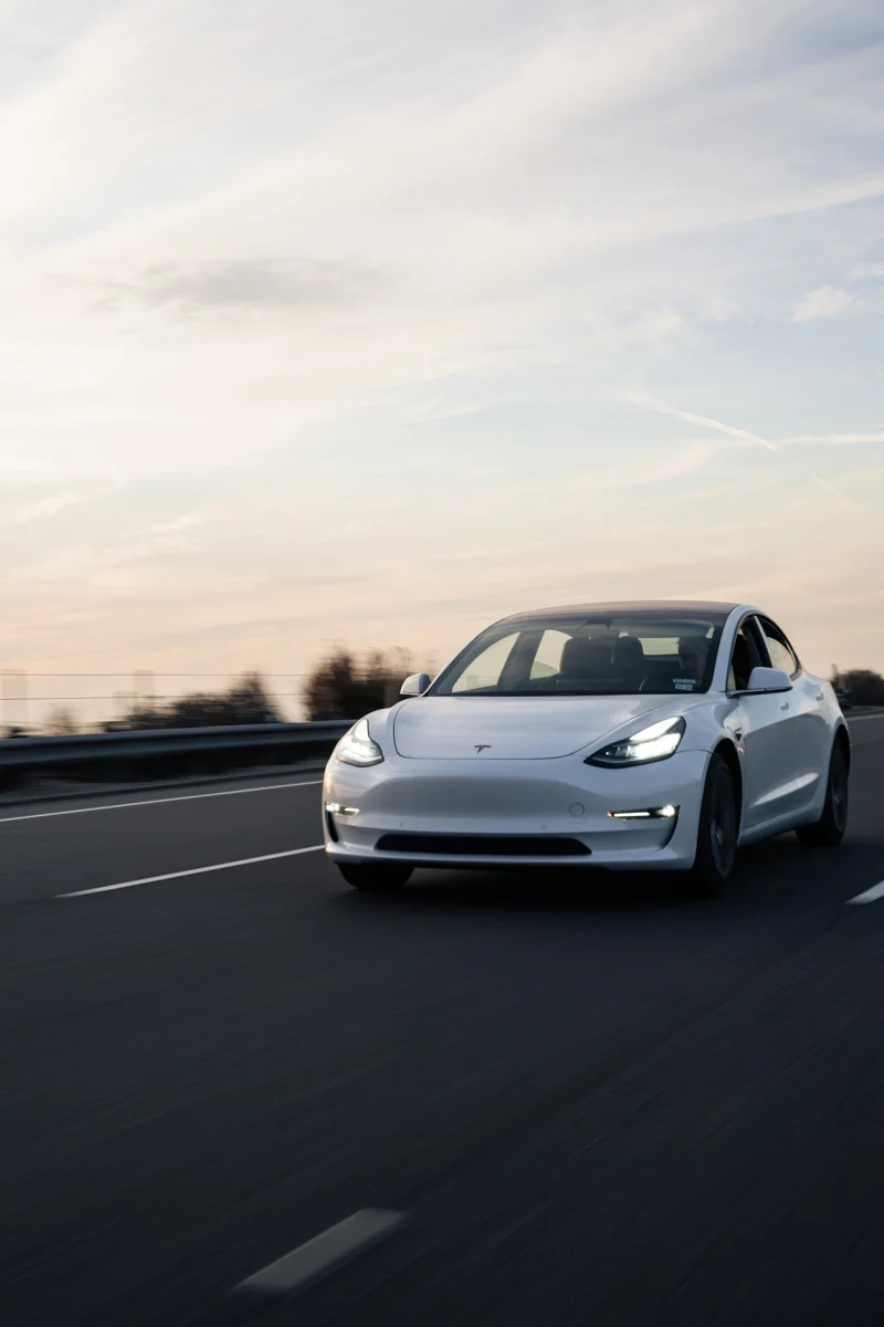 Tesla is the largest EV company in the world, which puts smaller EV companies in danger. 
photo via Unsplash