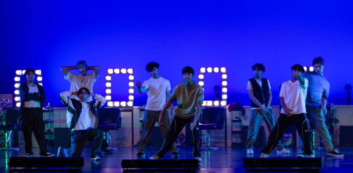 The boys number in the dance programs recent show, The Salon.