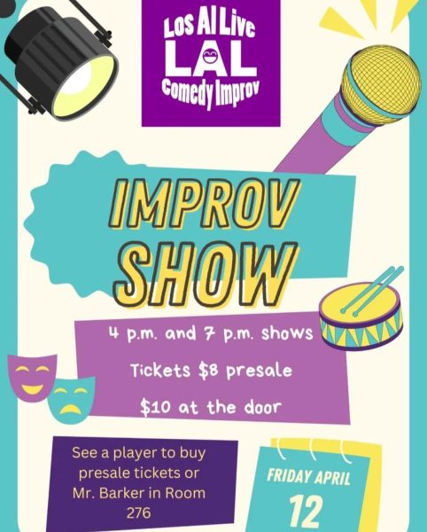 Get ready and come watch the final improv show of the year with Los Al Live.