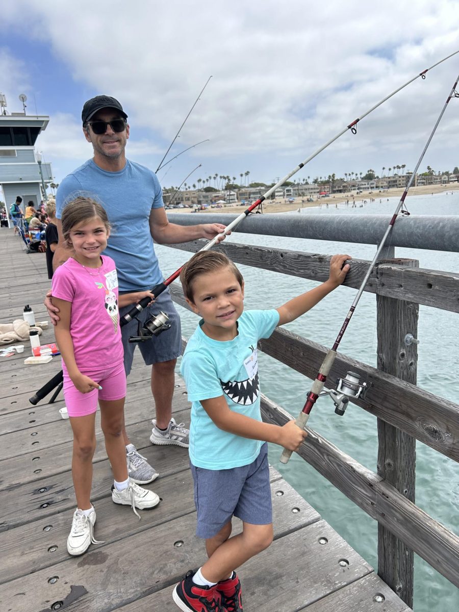 derby kids and dad