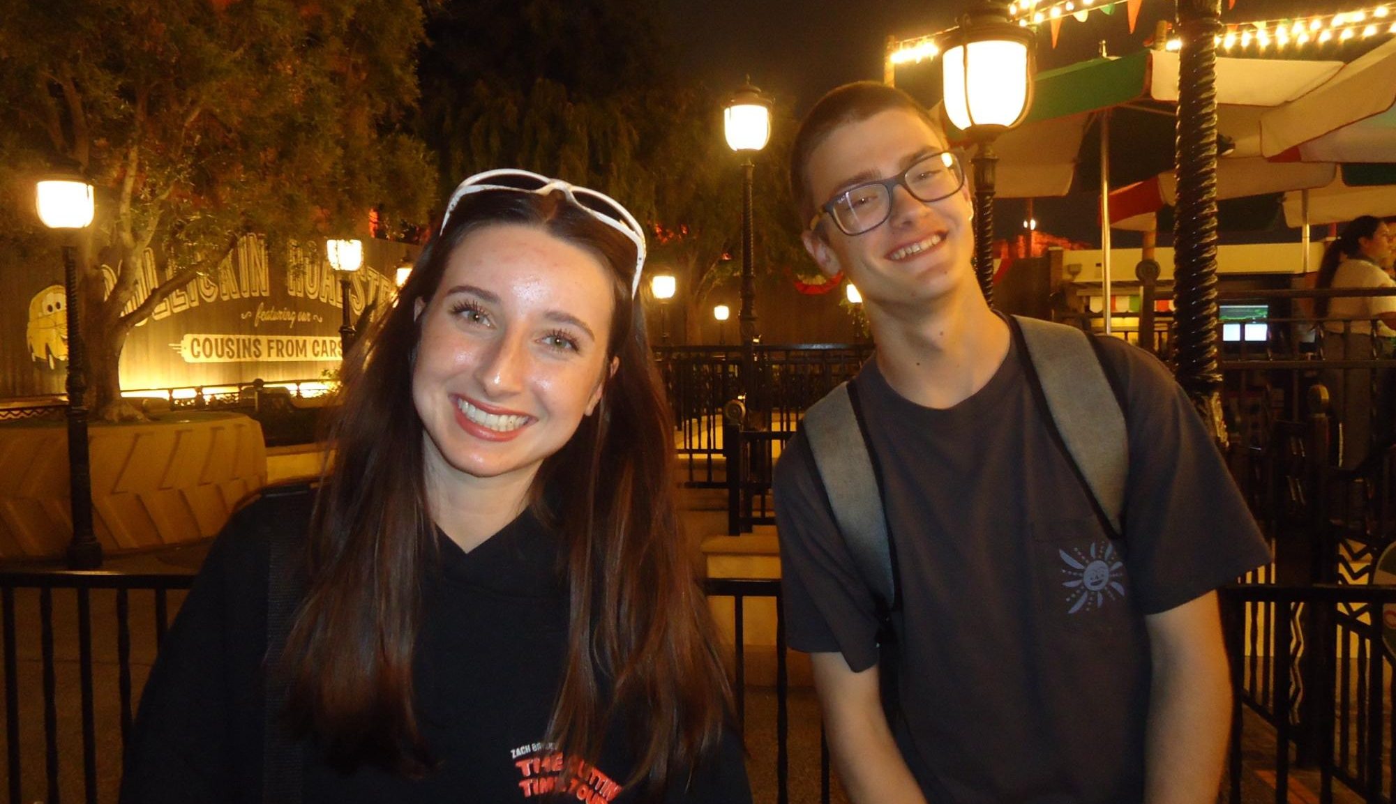 Issy Steinberg and Owen Silverman, graduates of Los Alamitos High School's class of '24.