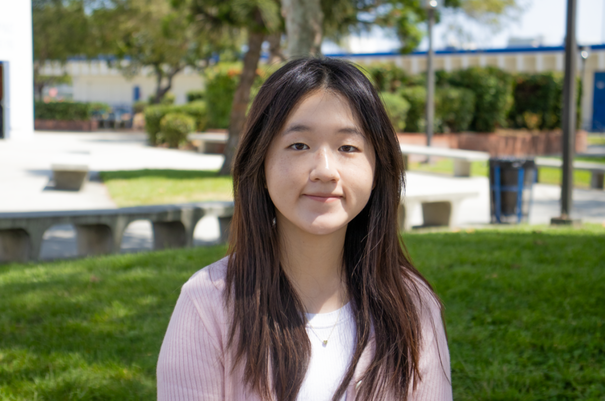 Jasmine Lee, senior, believes lecture videos are useful for relearning information. 