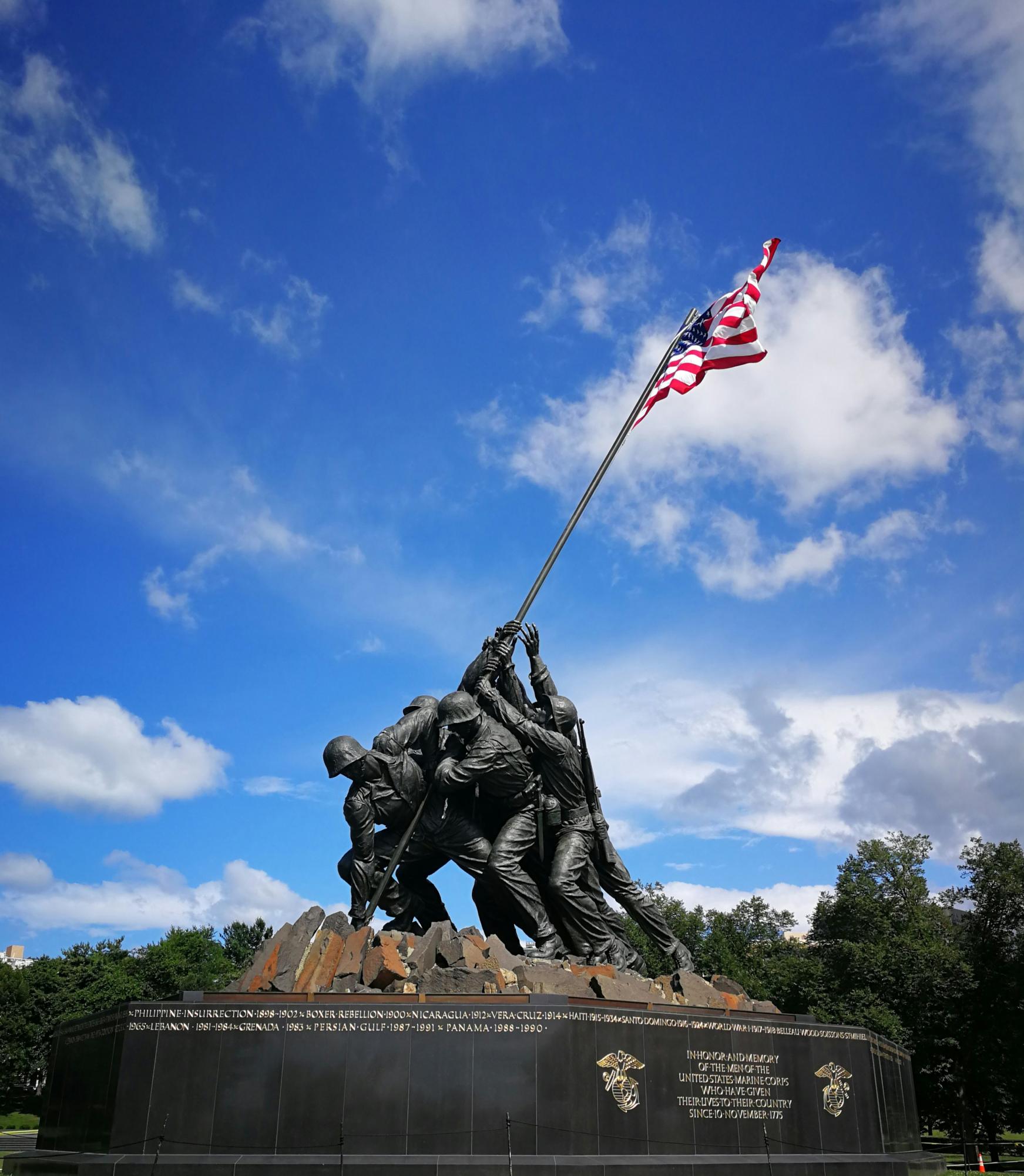 Mr. Gill is a campus security guard who served in the Marine Corps. (Photo courtesy of Unsplash)