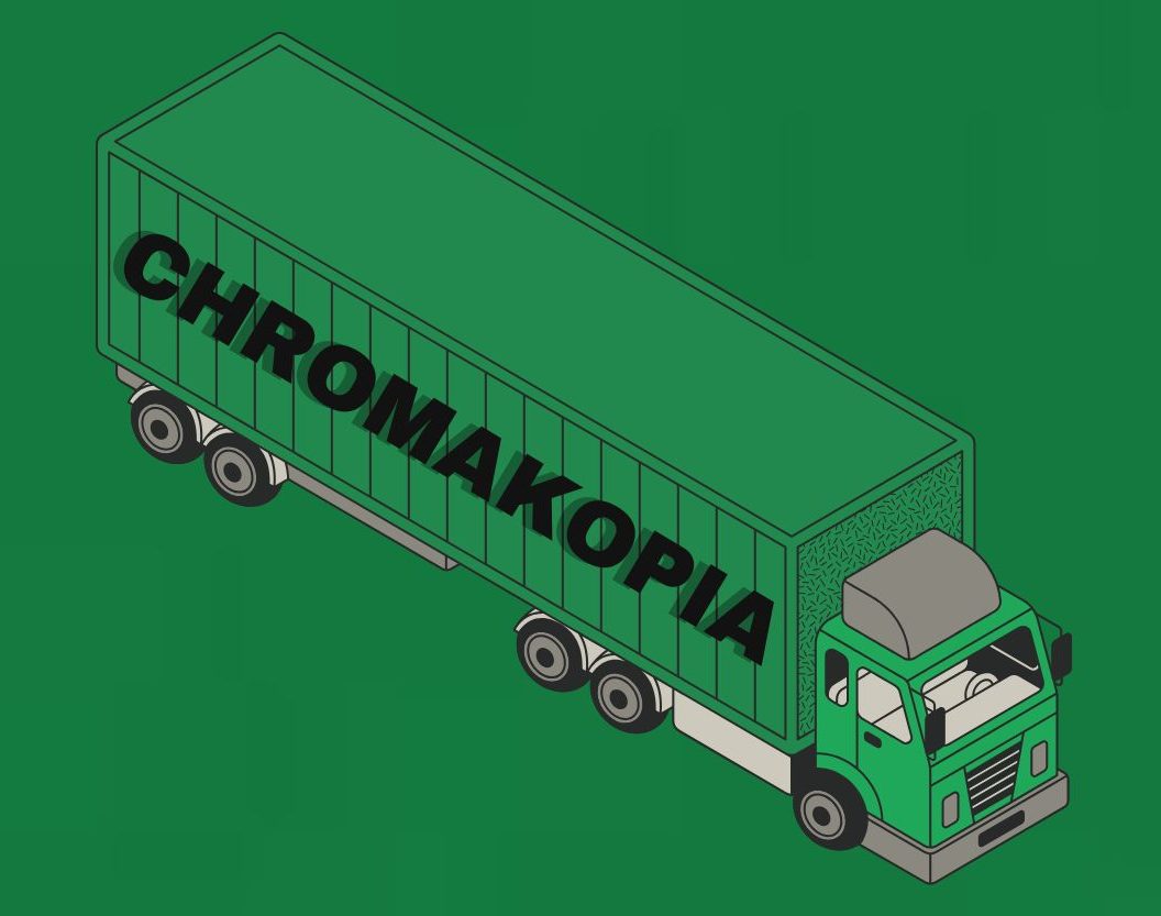 Tyler, The Creator is using trucks to advertise his new album, "Chromakopia." 