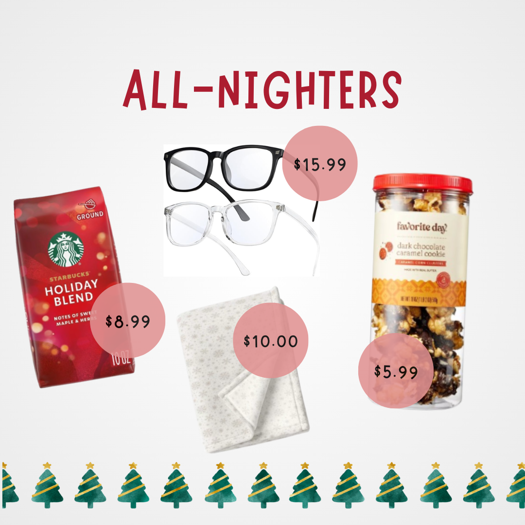 These all-nighter essentials are good gift ideas for a reason!