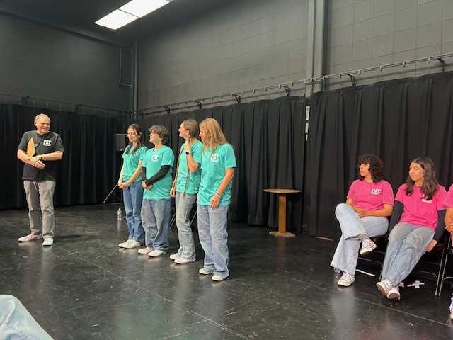 LAHS’ first improv show of 2025 launched into excitement from the very beginning of the show. (Photo courtesy of LAHS newsletter)