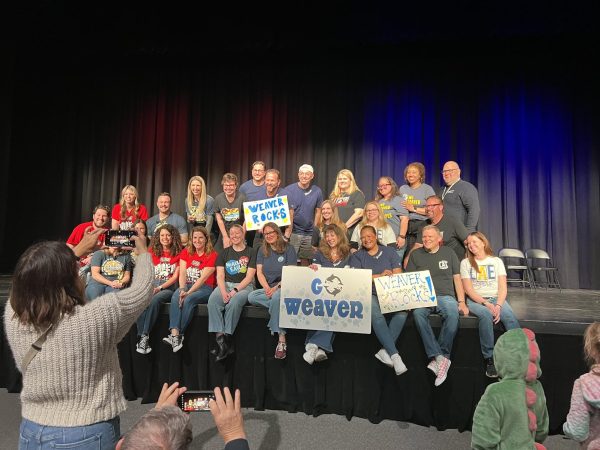 Many teachers from the Los Alamitos district participated in the improv show. 