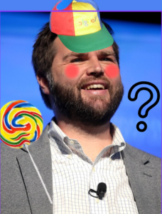 A computer-generated prediction of what many viewers believed JD Vance would look like. Photo courtesy of Wikimedia Commons. 