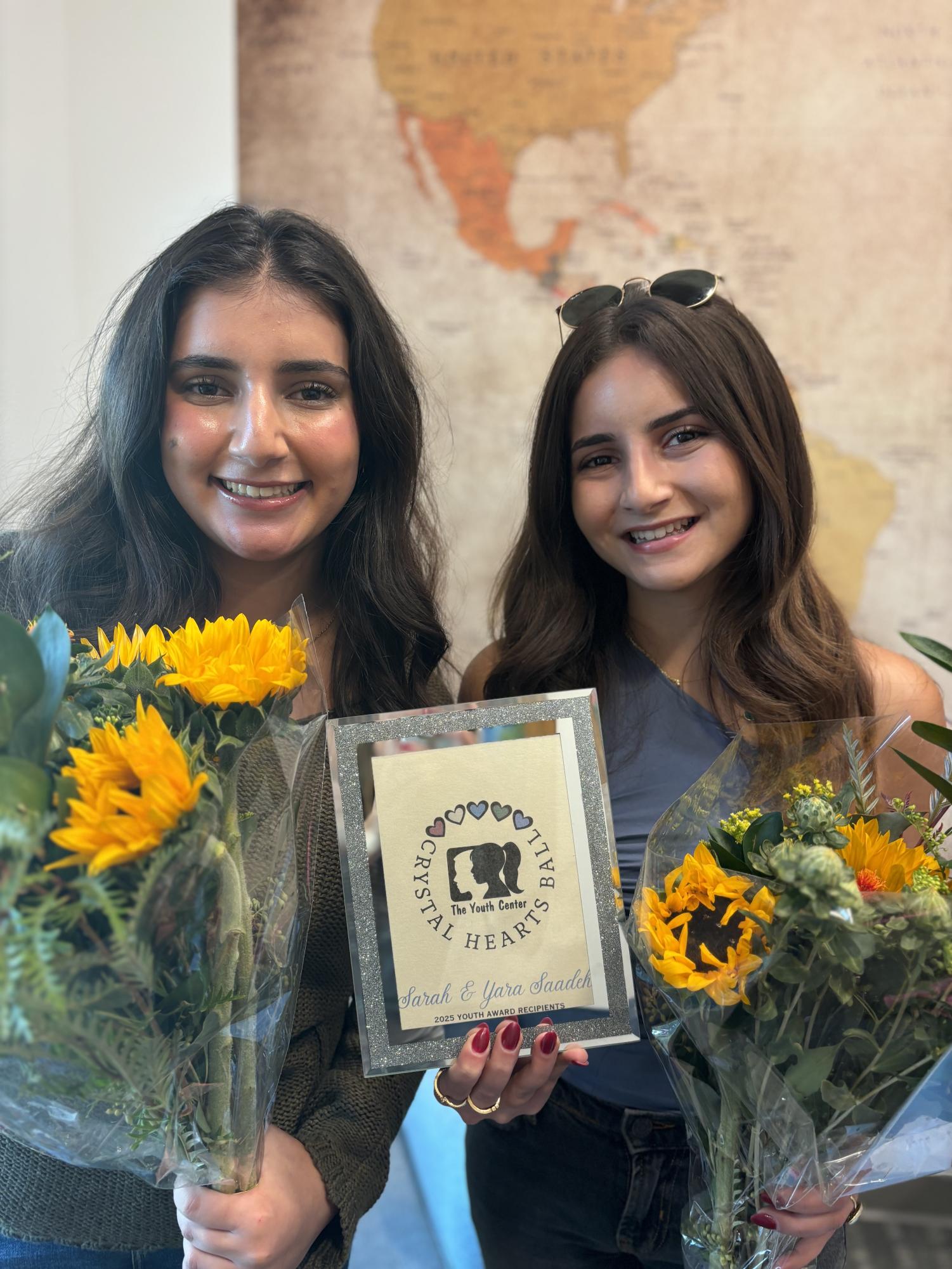 Yara and Sarah Saadeh have worked tirelessly to help positively impact the lives of children in our community.