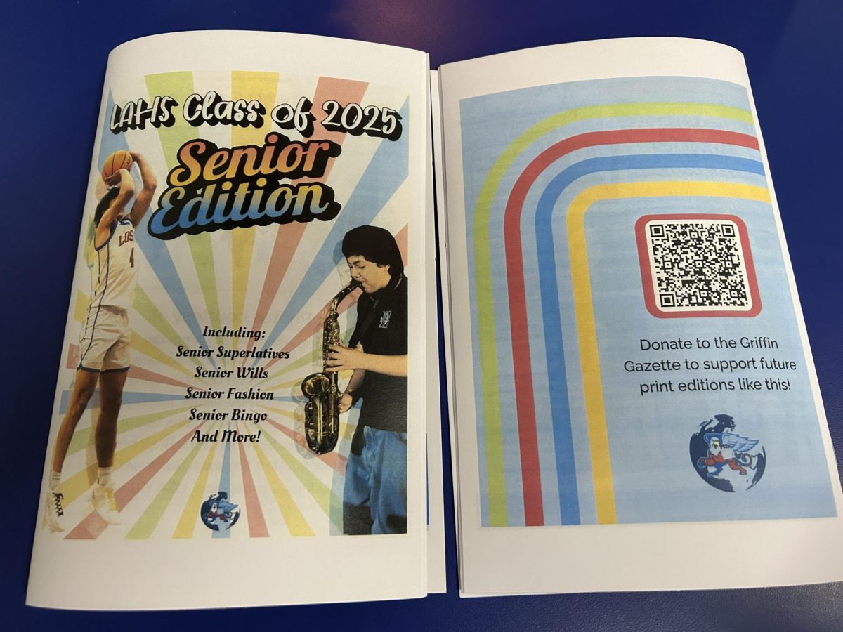 The Griffin Gazette's first senior print edition features superlatives, bingo, a class of 2025 playlist and more!
