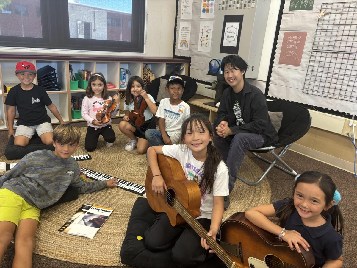 "Students get to learn an instrument that they are crazy about, and immediately, they want to know everything about that instrument", Cisneros said. (Photo Courtesy of The Youth Center)