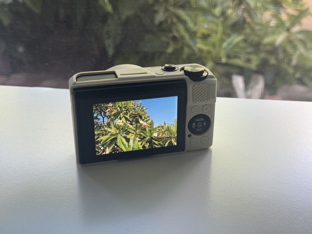 LAHS students ready to document forever memories with their digital camera.