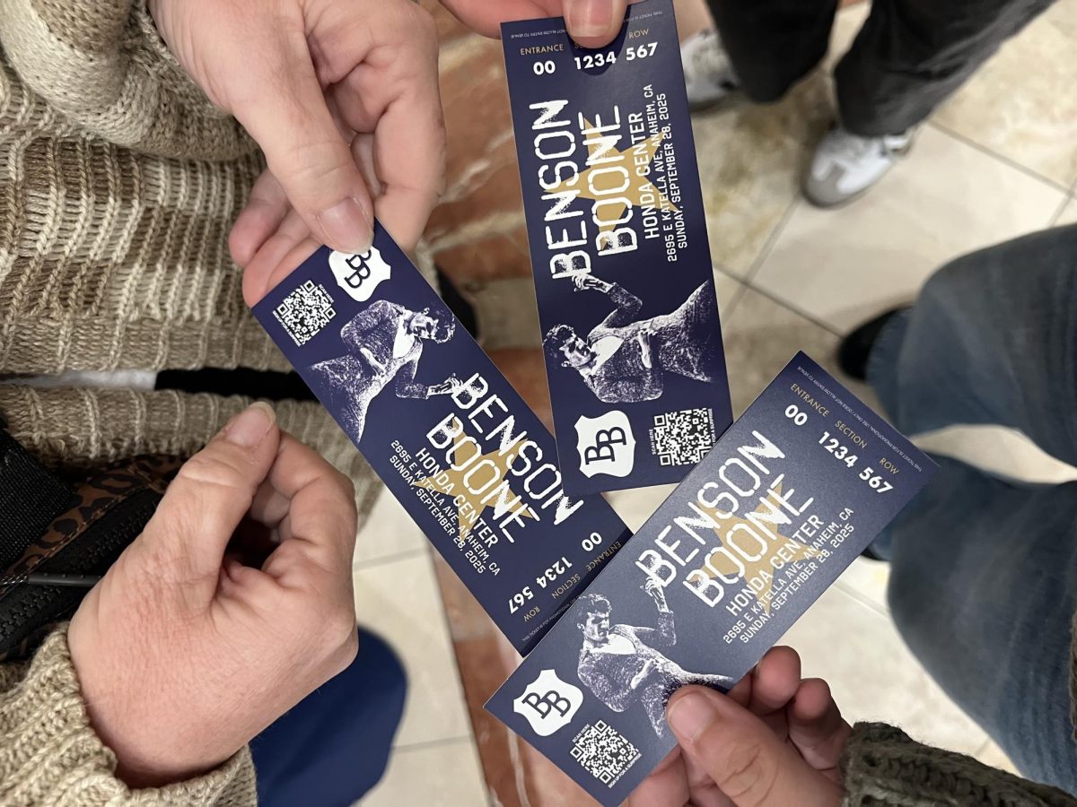 Attendees received keepsake tickets to help them remember the amazing night. 