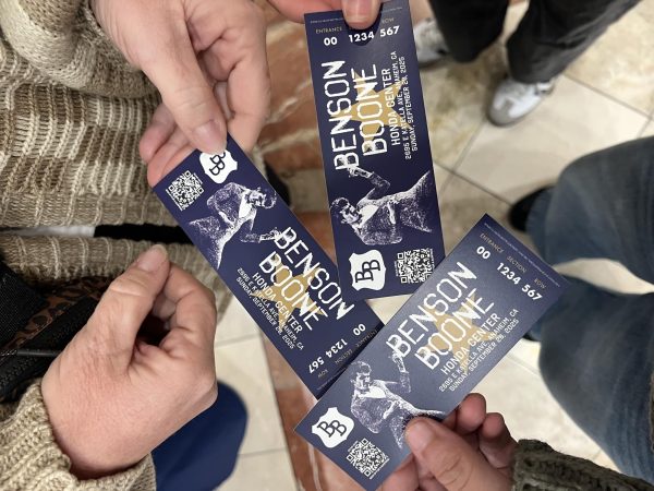 Attendees received keepsake tickets to help them remember the amazing night. 