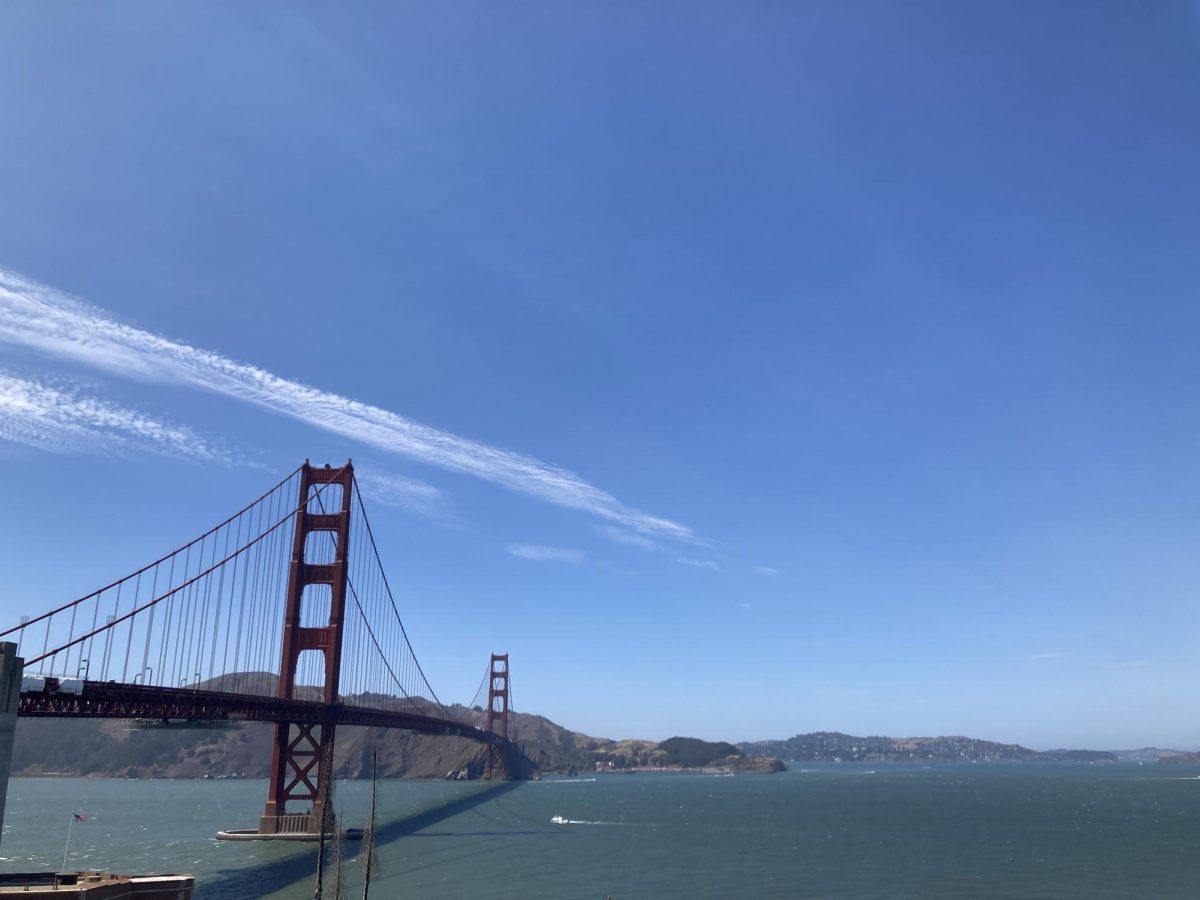 The Golden Gate Bridge in San Fransico, California.