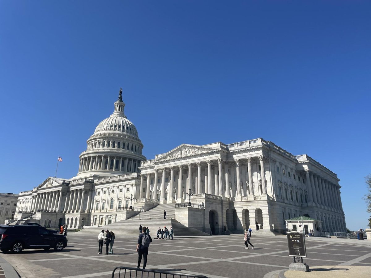 The capital building located in Washington D.C.