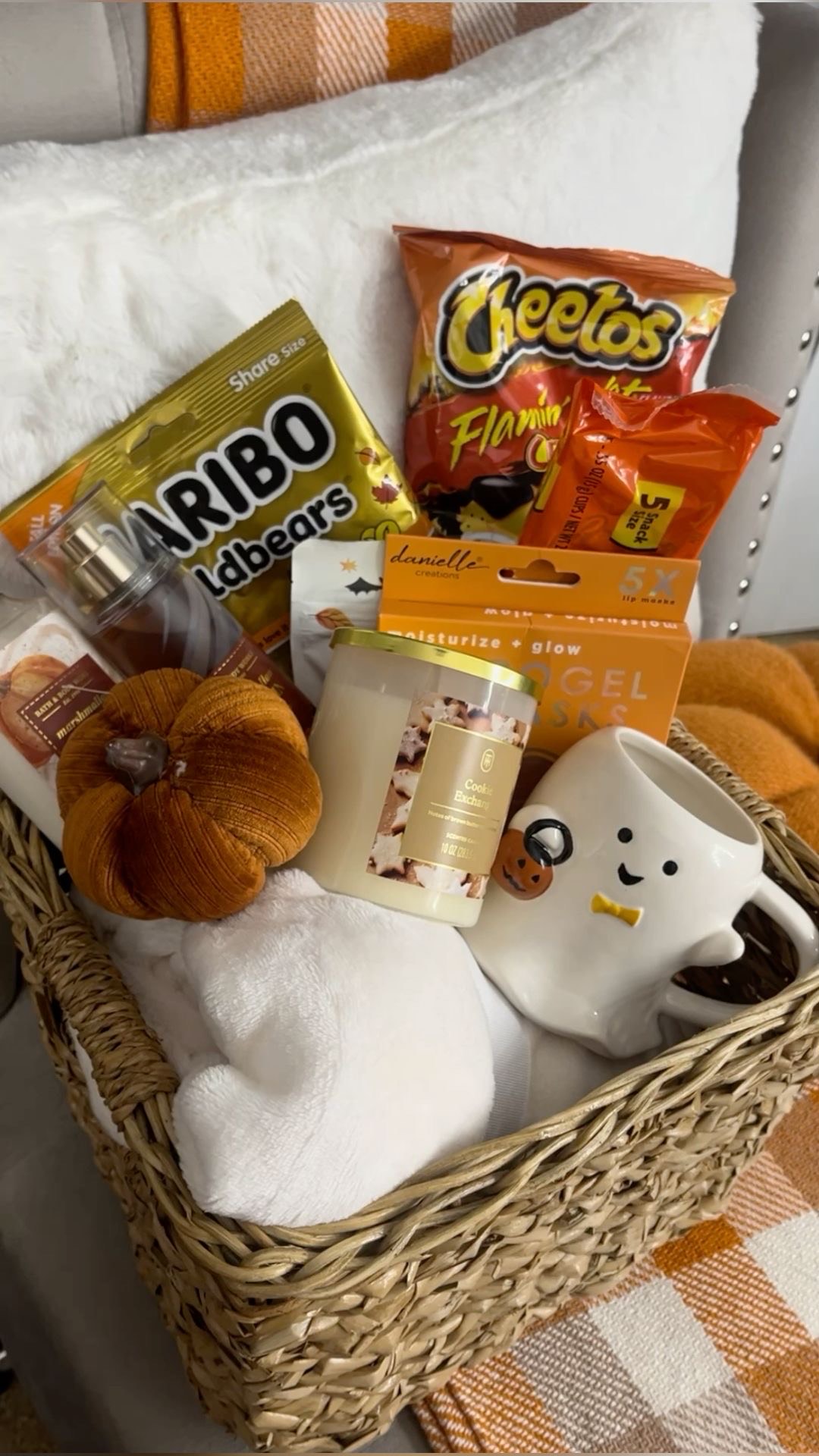 "Boo basket" idea for a girl.