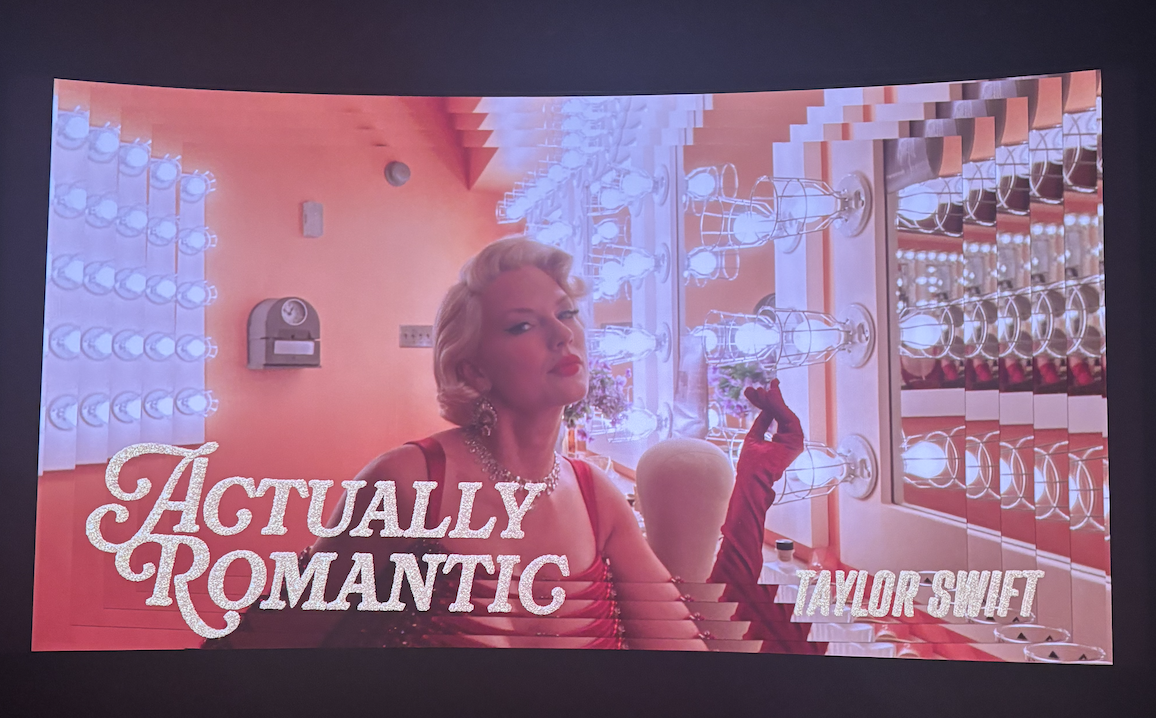 Each lyric video got a fun and relevant title sequence before going into the lyrics of the song