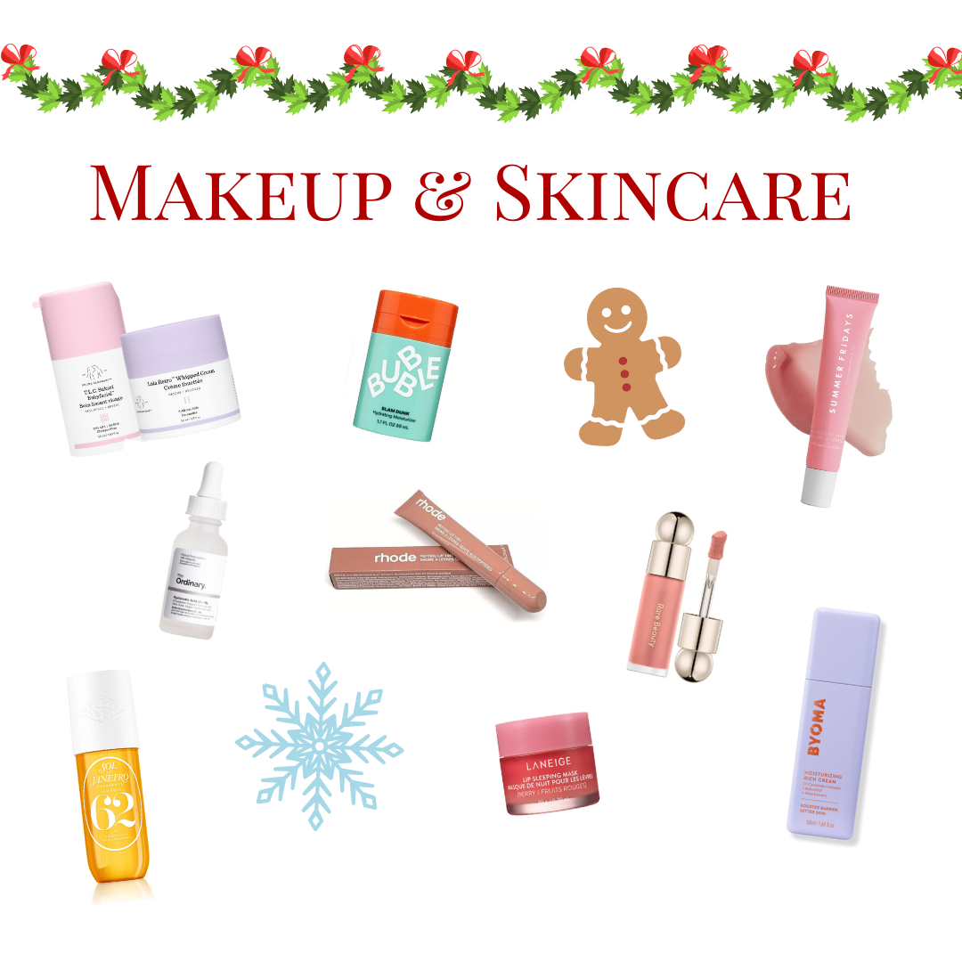 Makeup and skincare products are must-haves for teenage girls.