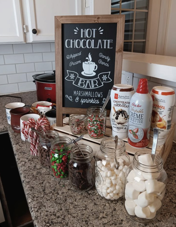 Hot chocolate bar